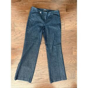 Express Editor Wide Leg Dark Jeans Y2K 2011 size 6